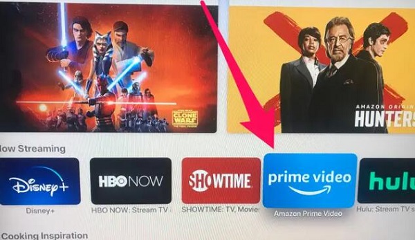 Play Amazon Offline on Apple TV