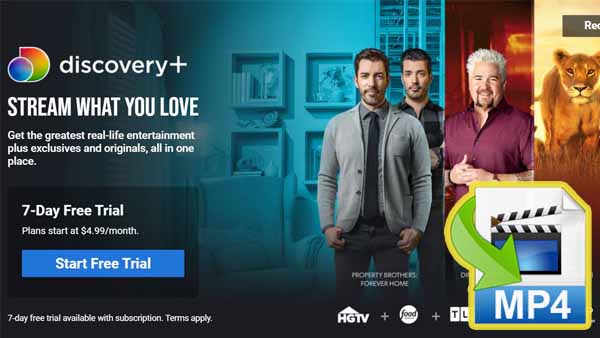 download Discovery Plus to MP4 