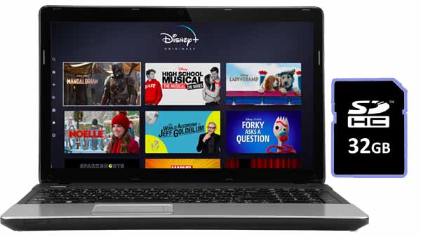 download Disney Plus videos to SD Card