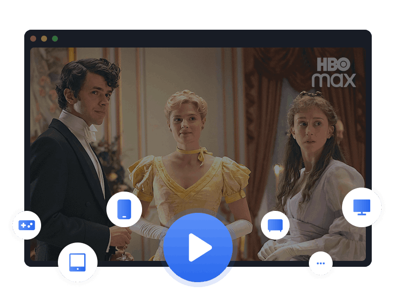 Play Downloaded HBOMax on various video players