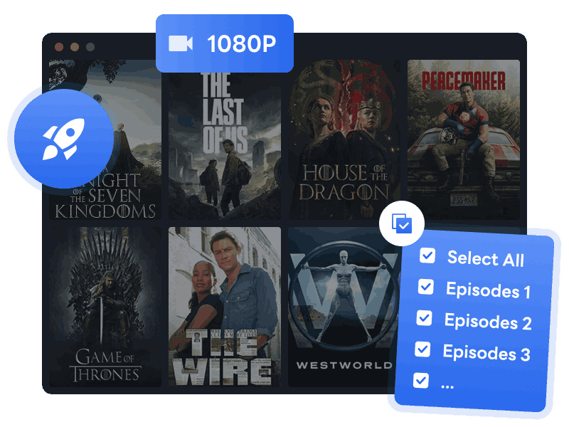 Download high quality HBO Max videos on Mac