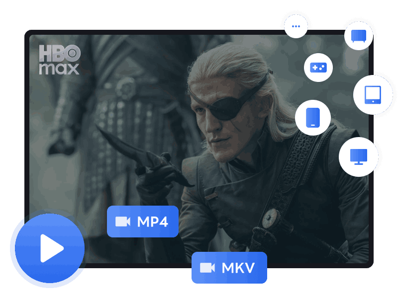 converrt hbo max video to mp4 or mkv