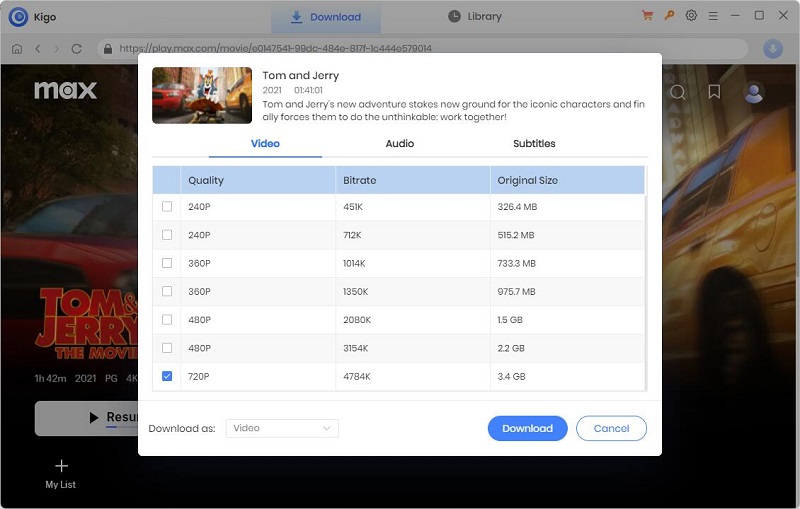 advanced download settings