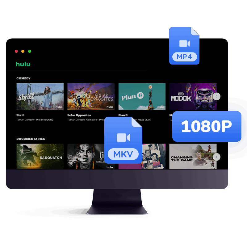 download Hulu videos to MP4 or MKV in 720p