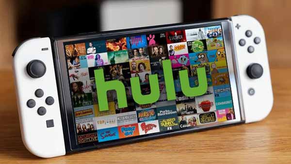 Watch Hulu Video on Nintendo Switch OLED