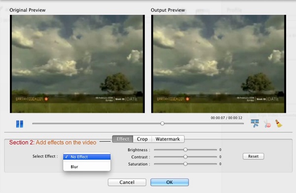 video effect