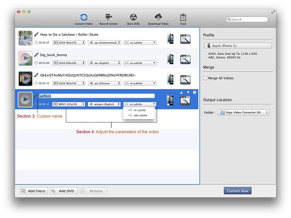 Output Setting