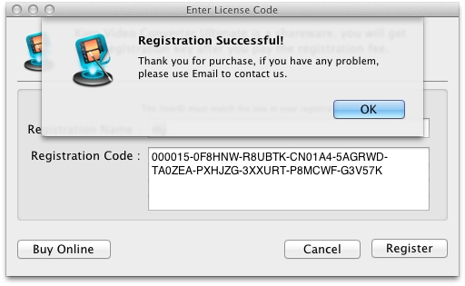 Register Successfully Video Converter 
										Ultimate
