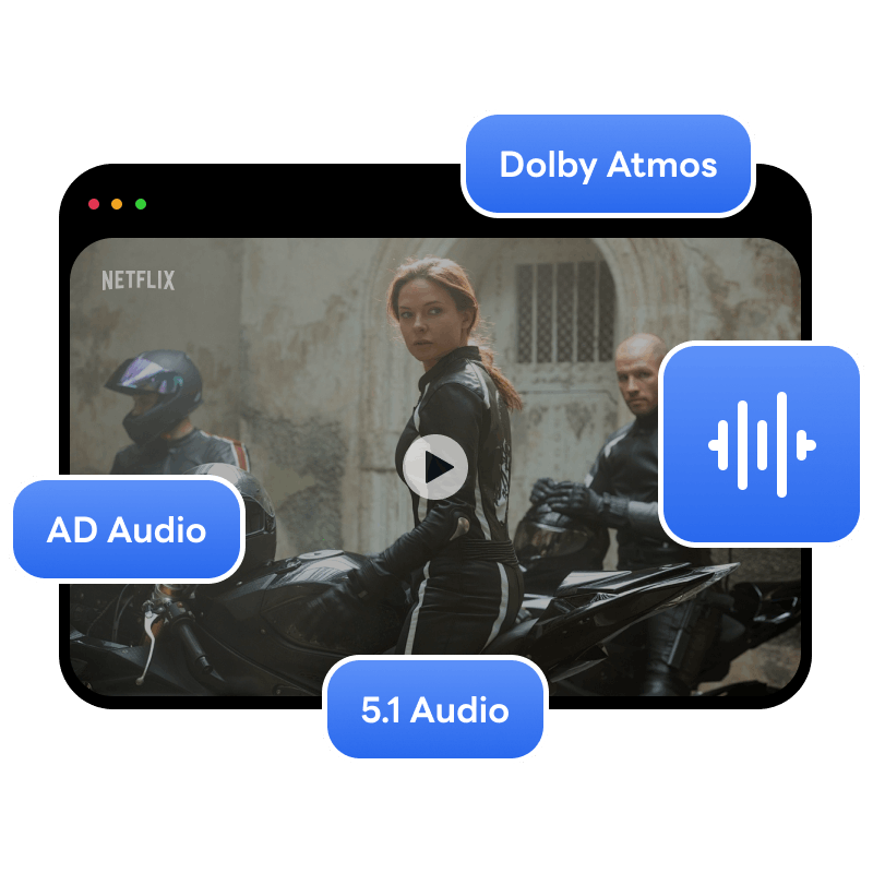 Save multi-language audio tracks