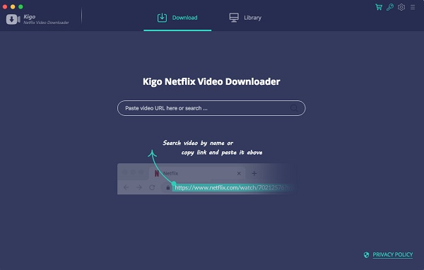 Netflix Video Downloader for Mac Interface