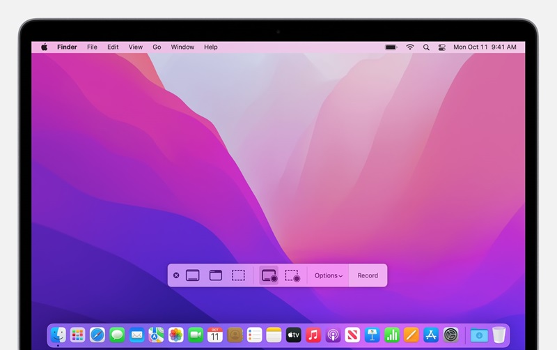 record screen on mac