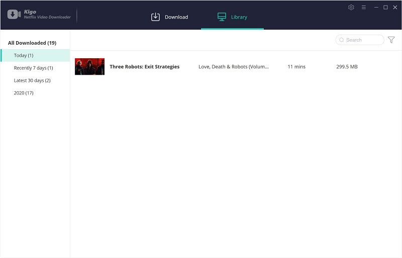 Download Love, Death & Robots to MP4